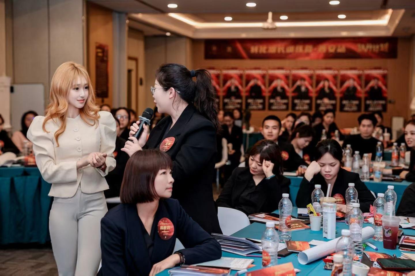 小红书KOS训练营·互动教学现场